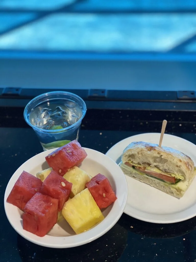 Air France Lounge Snacks
