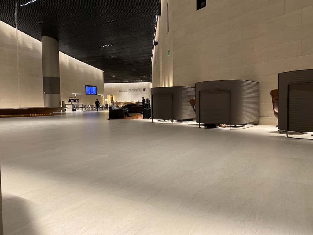 Al Safwa lounge main floor space