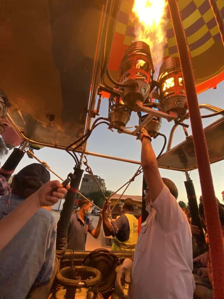 hot air balloon pilot