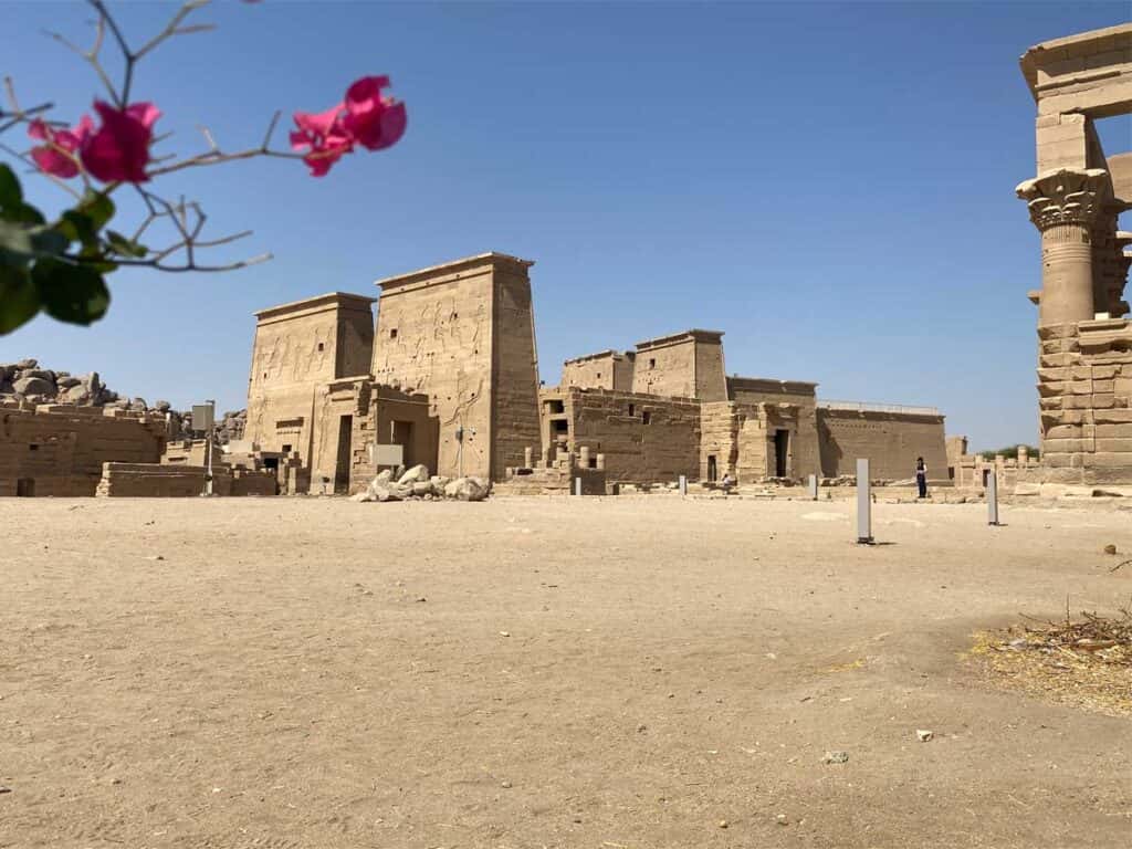 Long view of Philae Temple.