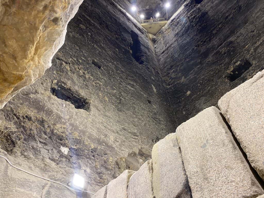 Large cavity inside the Step Pyramid