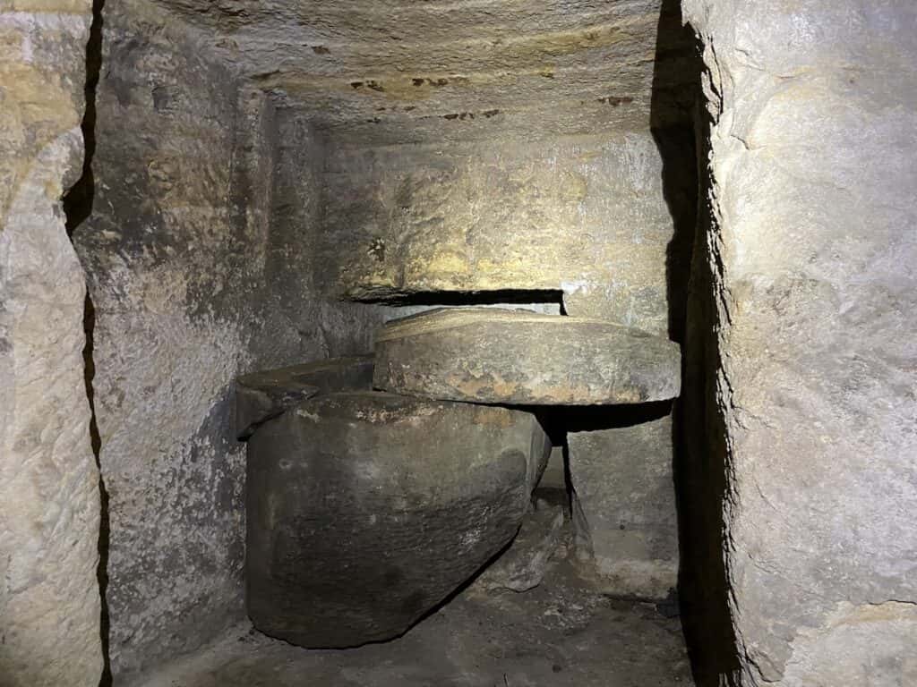 Smaller box in the Osiris Shaft