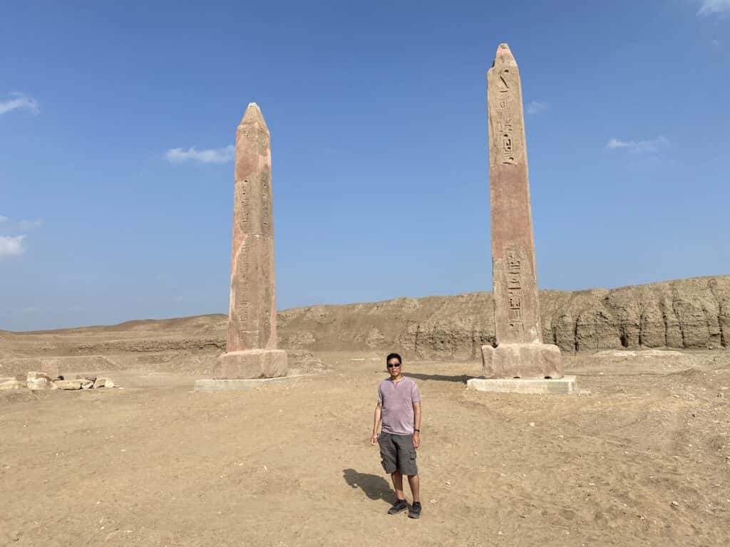 Two obelisks at Tanis