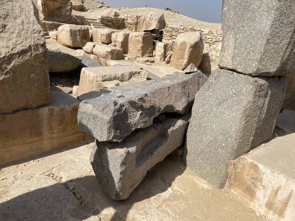 Musical stone at Abu Ghorab