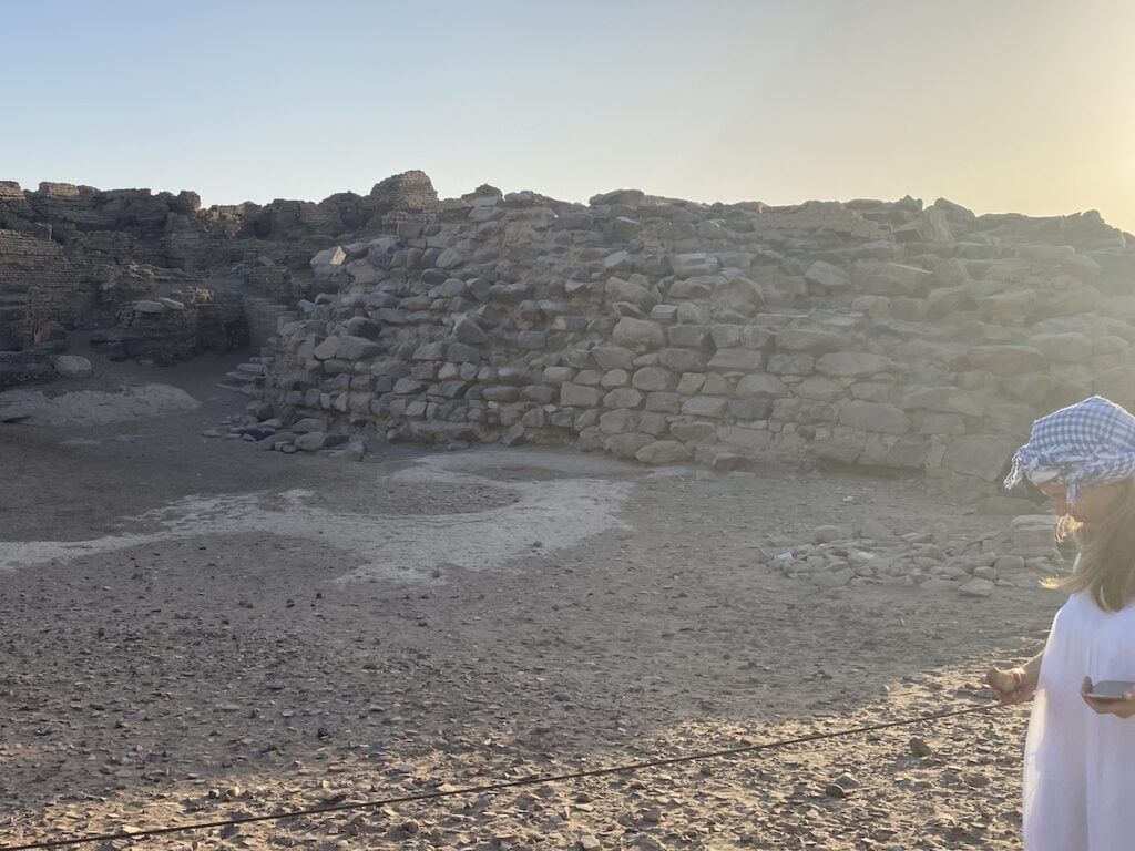 Wandering the back lot area of Elephantine Island