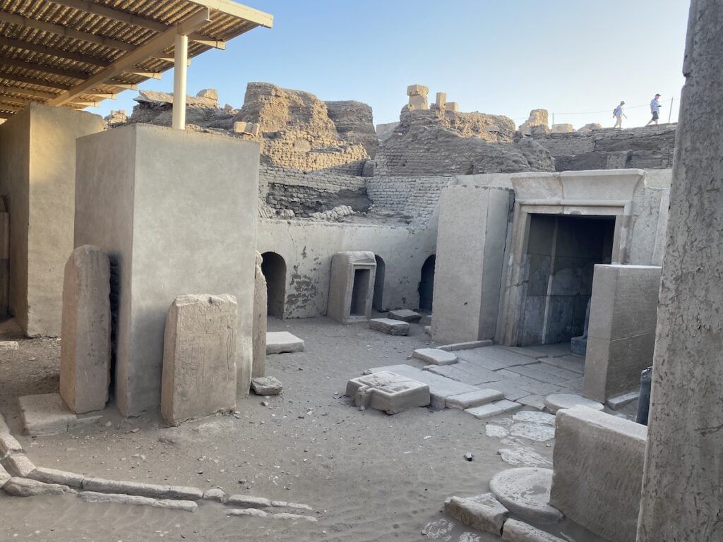 Elephantine Island reconstructed temple