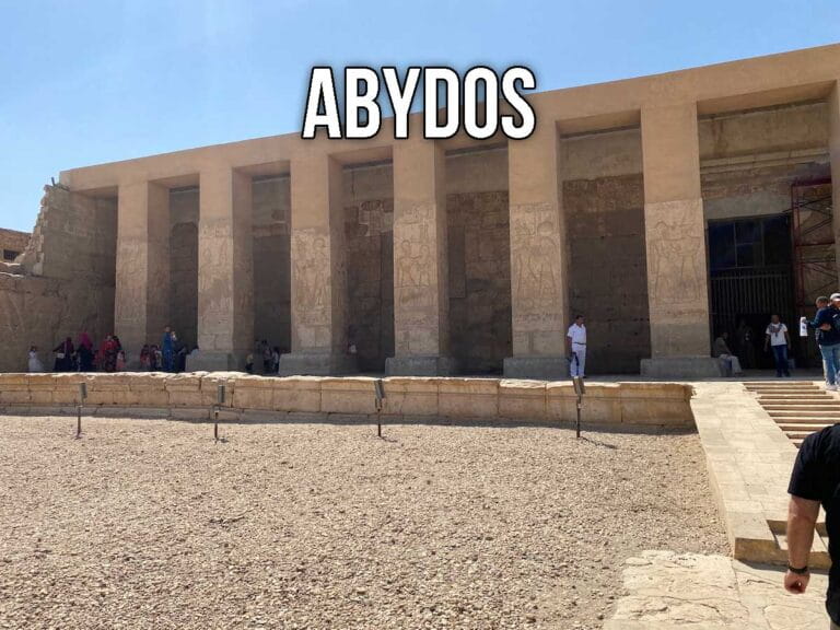 Temple of Seti I in Abydos