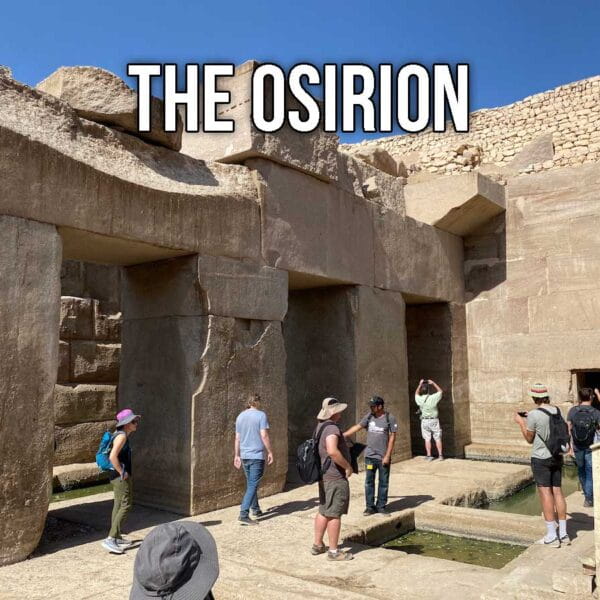 The Osirion in Abydos, Egypt