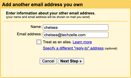 domain email gmail custom email configuration