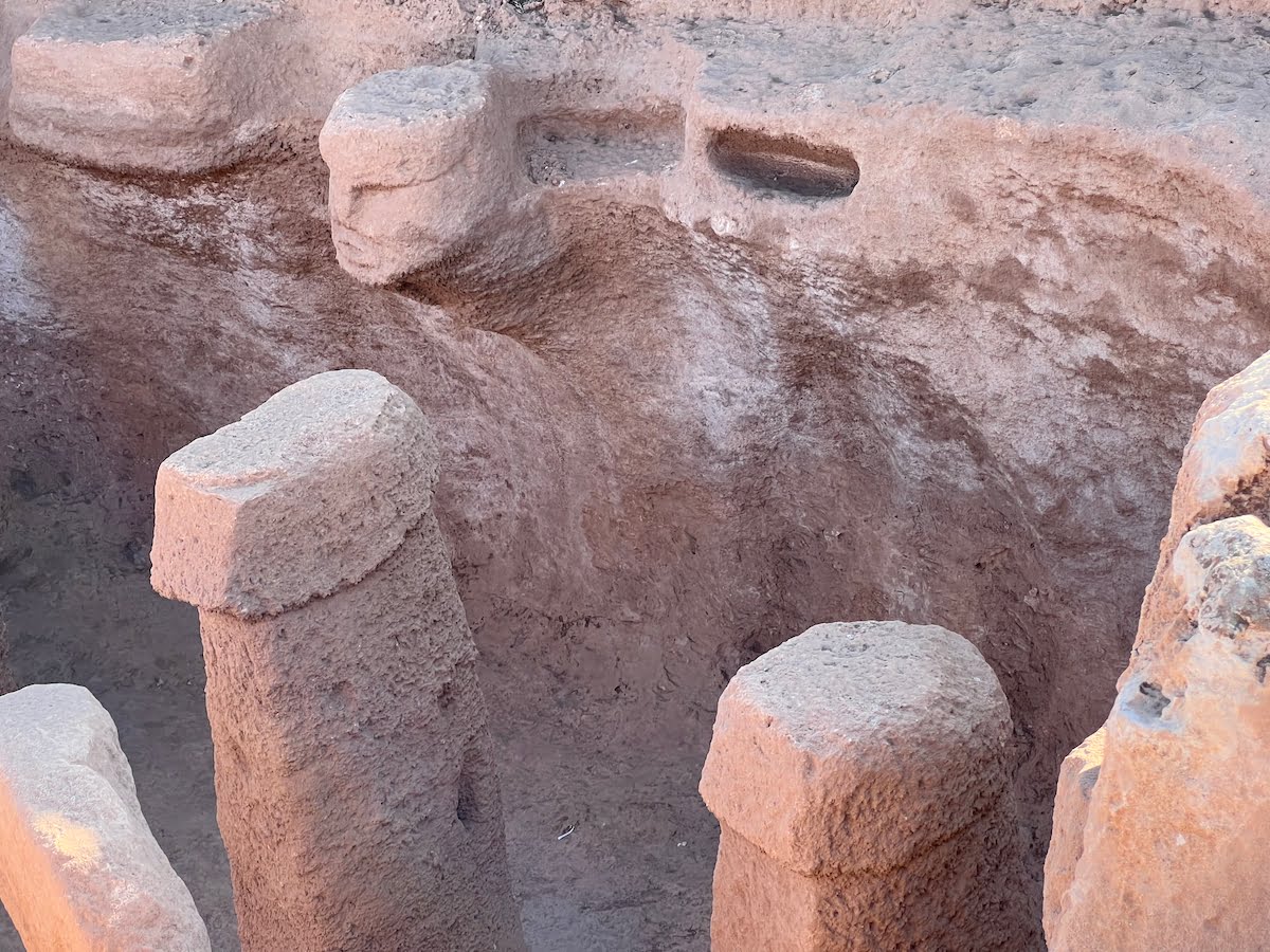 karahan tepe bearded head and serpent body