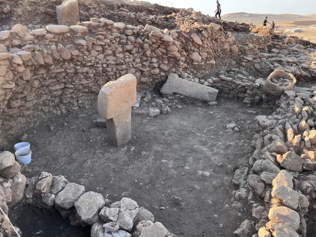 Partially dug enclosure at Karahan Tepe