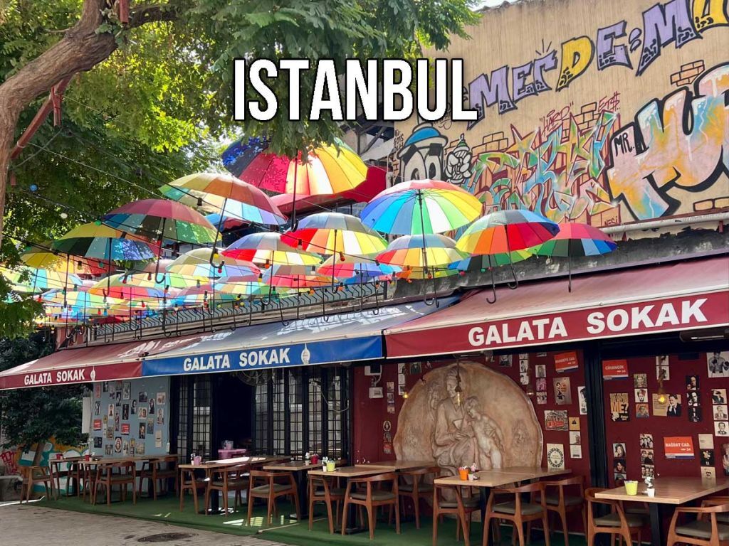 Umbrellas in Istanbul