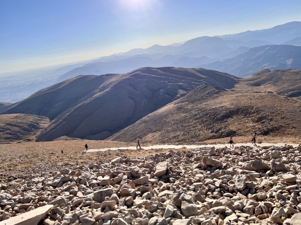 Second leg of Mount Nemrut hike