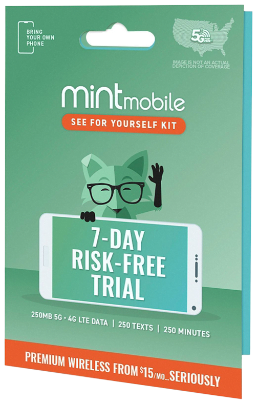 mint mobile trial SIM card