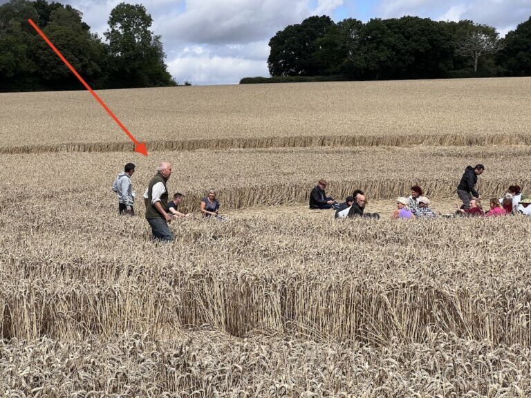 Whiny, angry farmer chasing everyone off his property