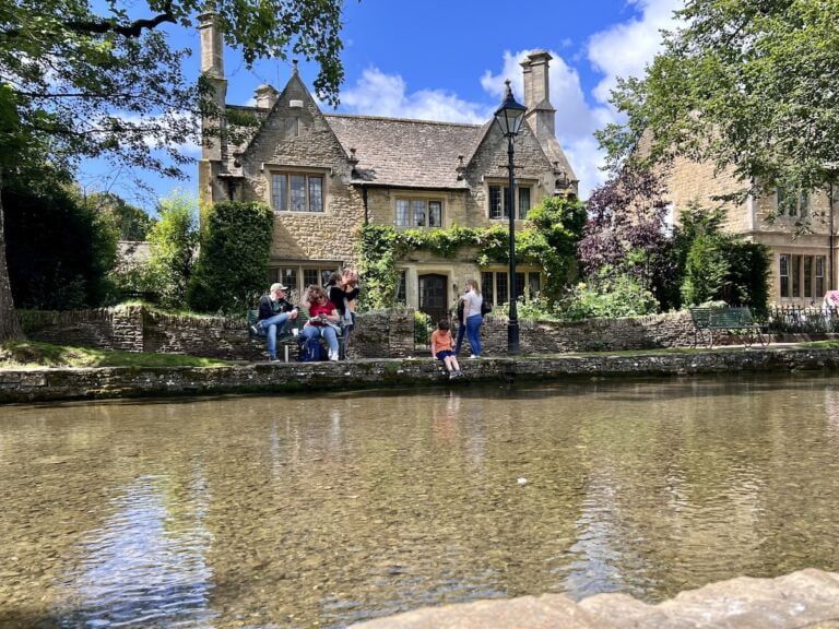 Bourton-on-the-Water quaint English country village