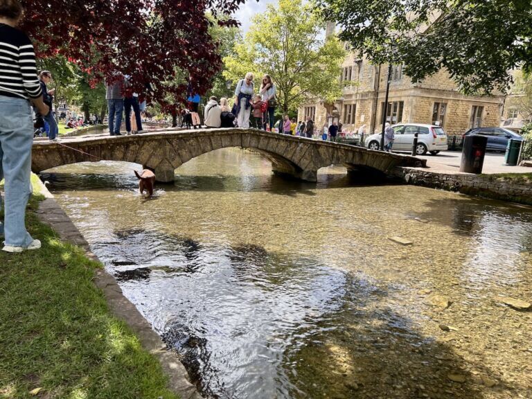 Foot bridge at Bourton-on-the-Water