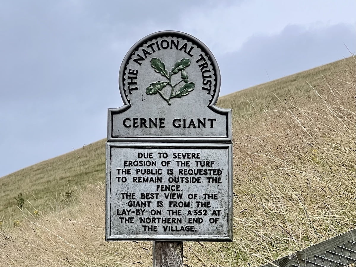 Cerne Giant Sign