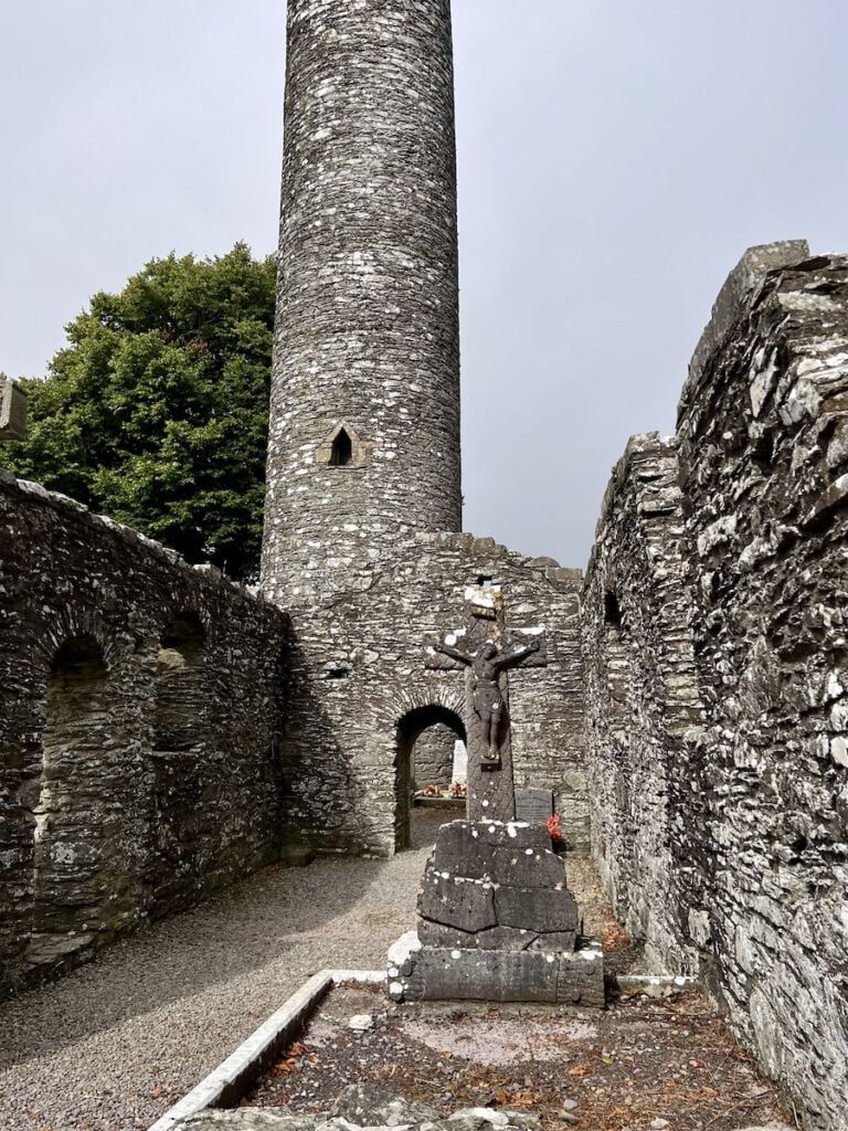 Monasterboice main church grave