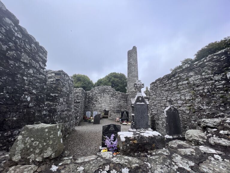 Monasterboice main church nave
