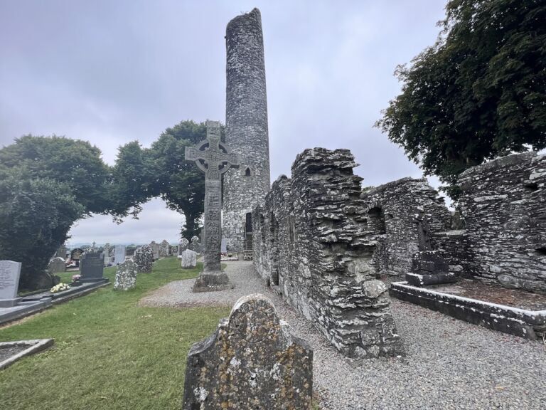 Monasterboice main church side