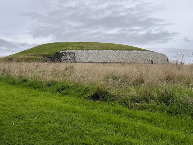 Newgrange passage tomb from