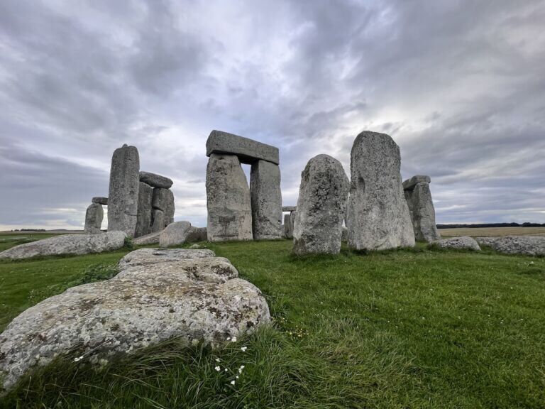 Fallen stone at Stonehenge