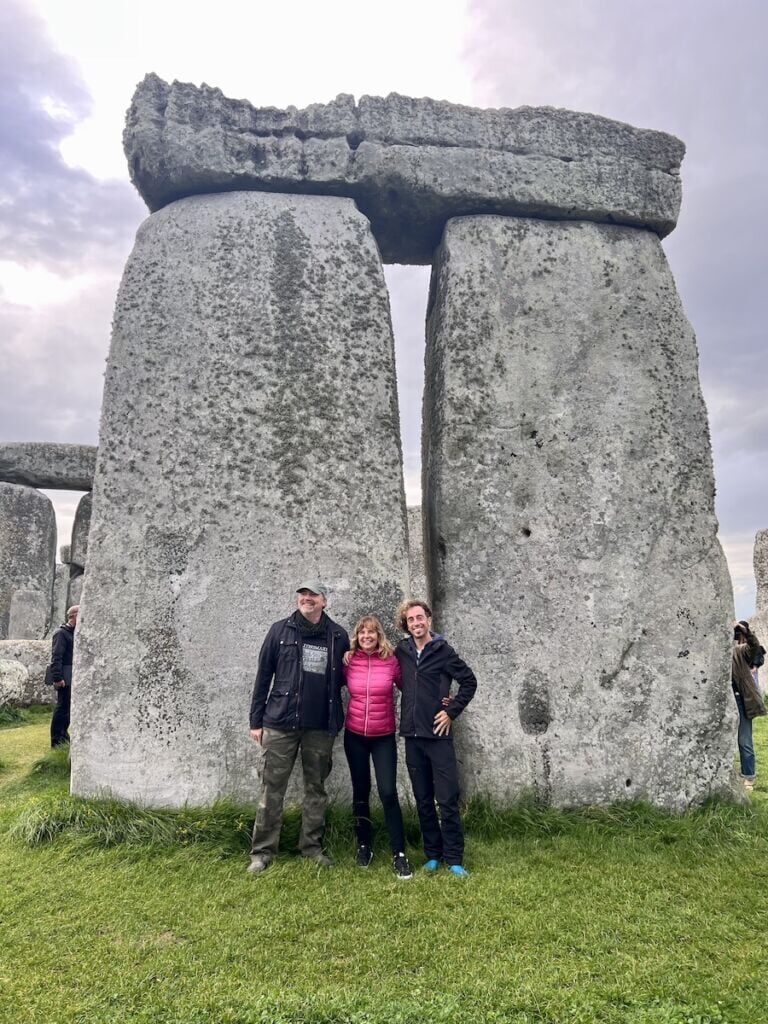 Megalithomania tour guides at Stonehenge
