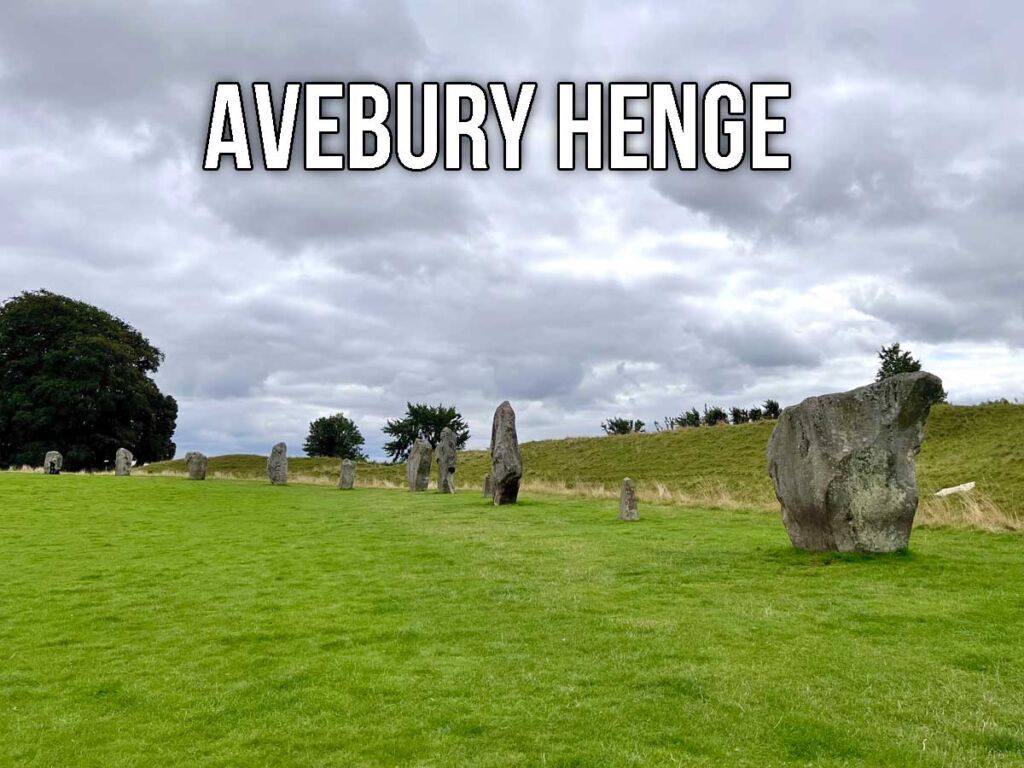 Megalithic stones at Avebury Henge