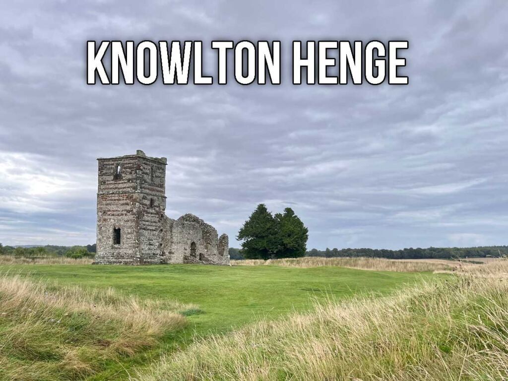 The Knowlton Church and Henge in Dorset, England