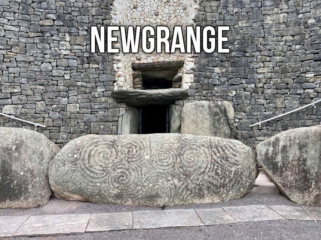 Newgrange passage tomb in Boyne Valley, Meath, Ireland.