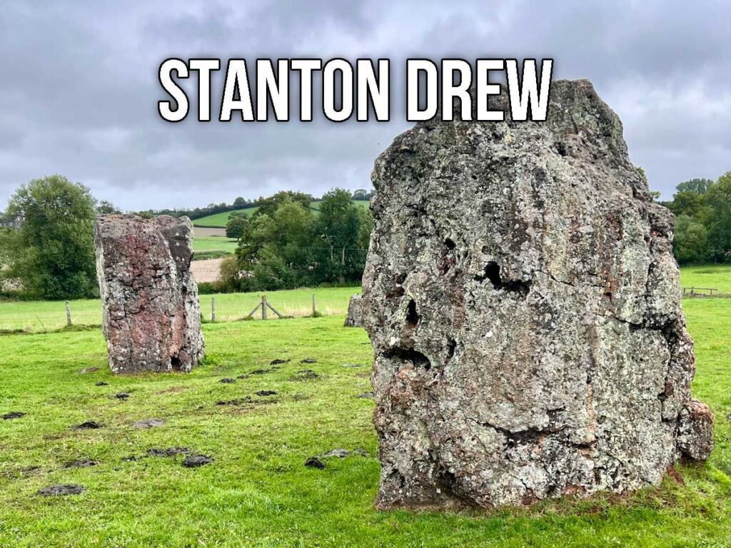 Stanton Drew Stone Circles in Somerset, England.