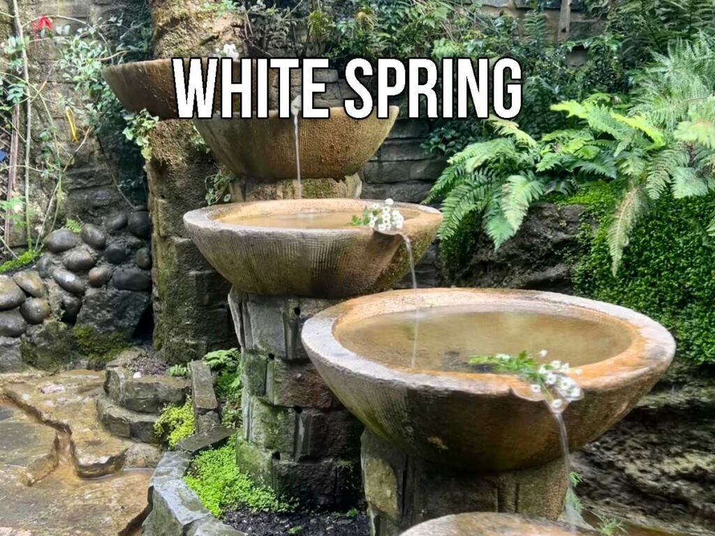 White Spring in Glastonbury, England