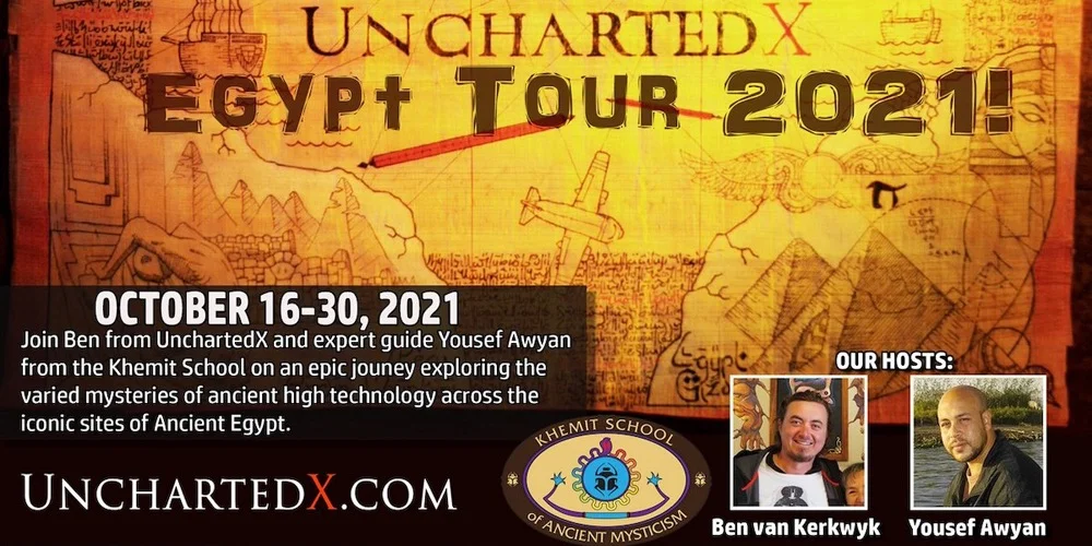 unchartedx egypt tour flyer