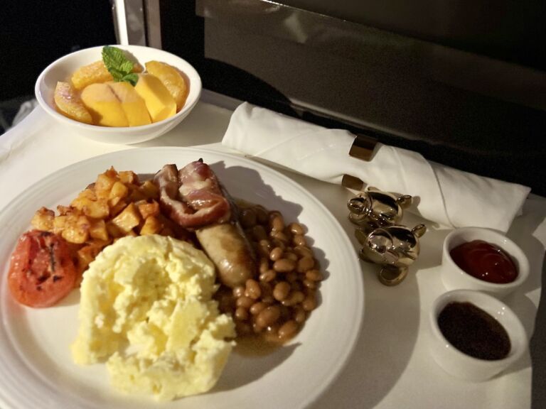 Virgin Atlantic English Breakfast