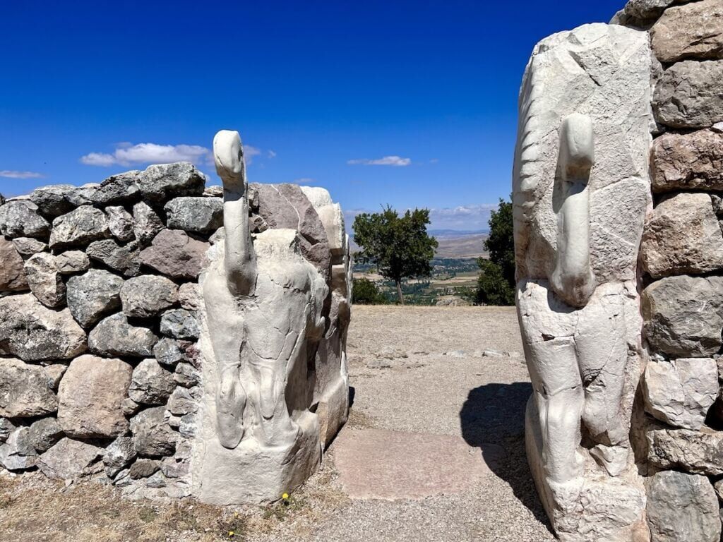 Hattusa Sphinx Gate rear view
