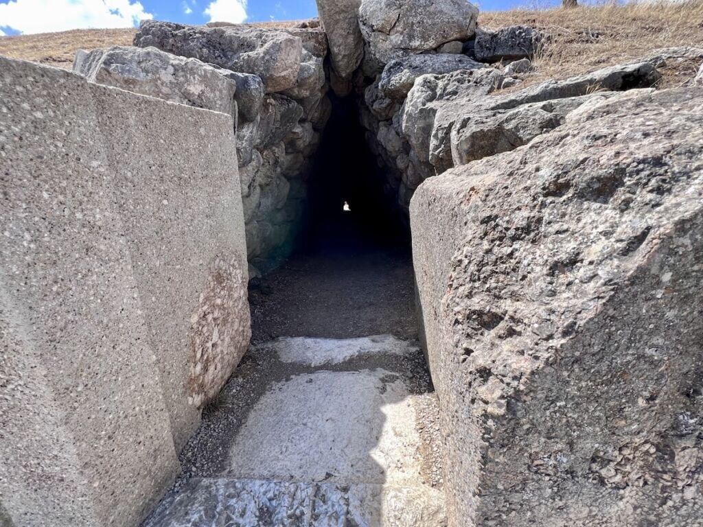 Hattusa Yerkapi rear entrance