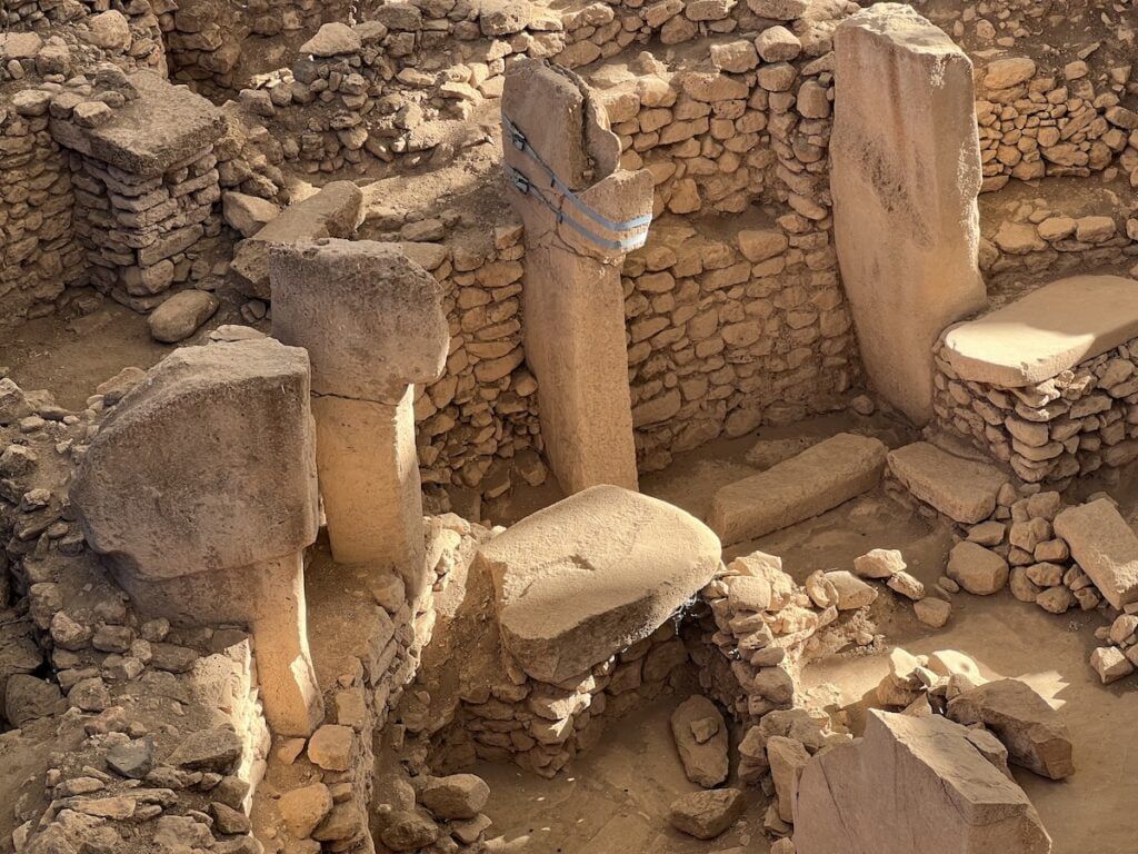 Pillars 26, 40, 36, 24 in Enclosure C at Gobekli Tepe