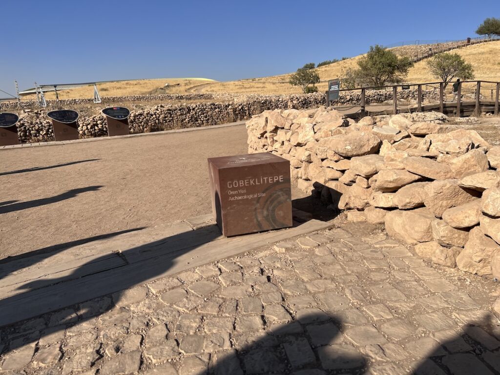 Gobekli Tepe Site Sign