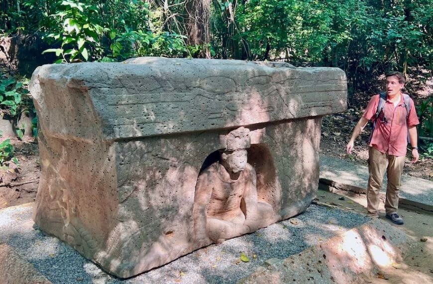 Olmec Altar with Luke Caverns