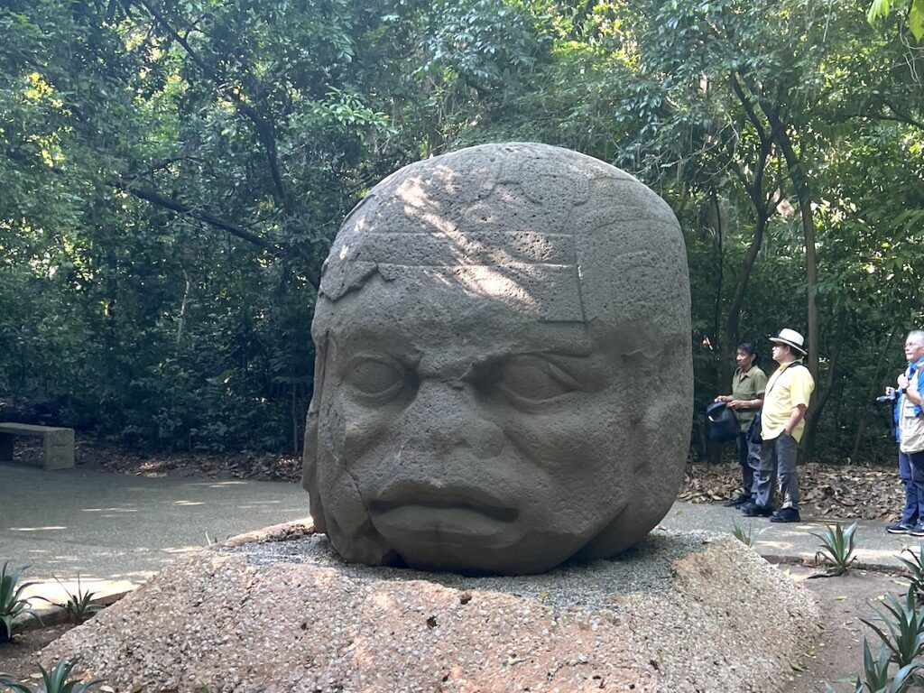 Olmec Head - La Venta Monument 4
