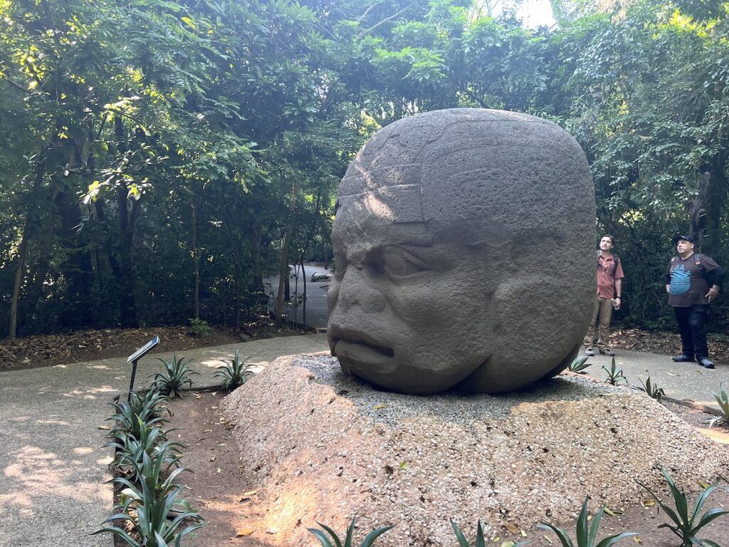 Olmec Head - La Venta Monument 4