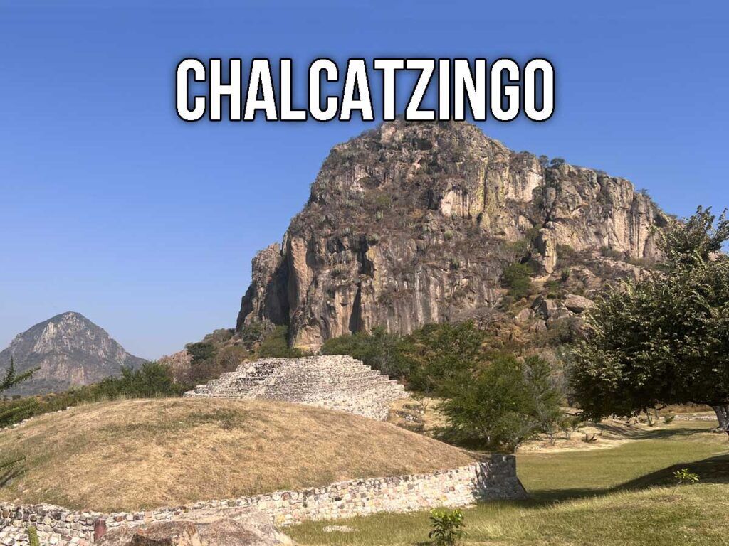 Cerro Chalcatzingo mountain where the rock carvings can be foun