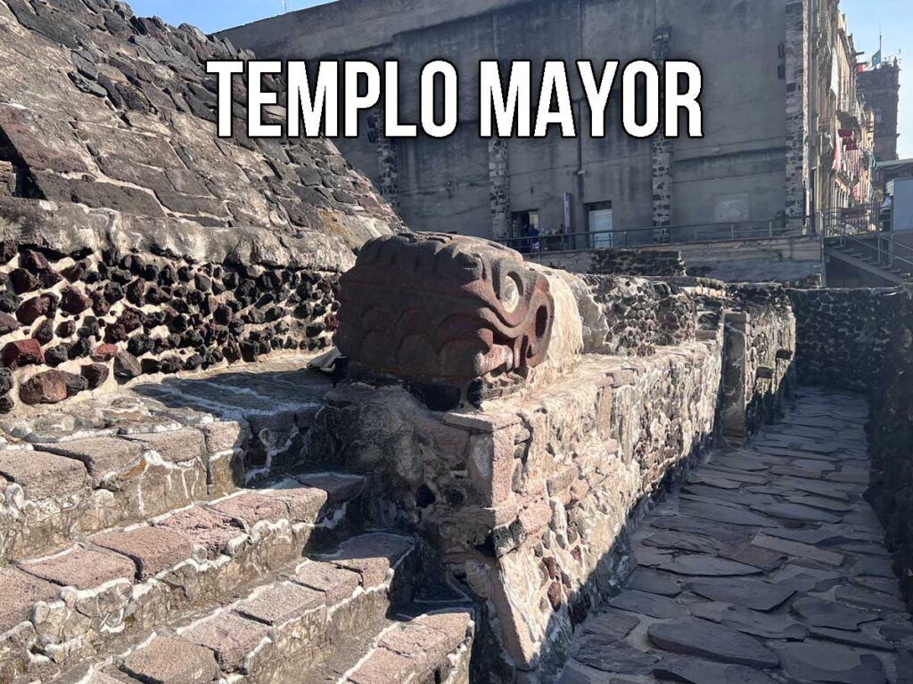Templo Mayor, the heart of the Aztec capital, Tenochtitlán, Mexico City