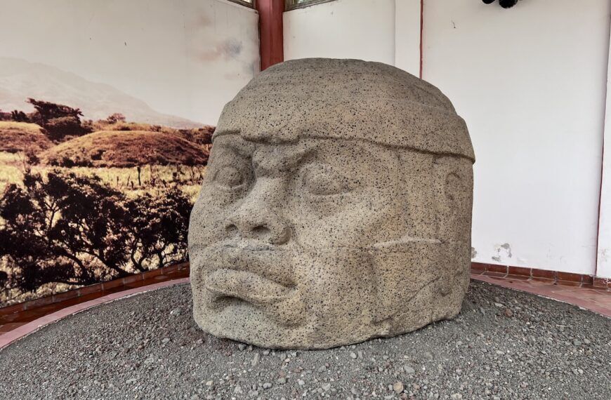 Olmec Head 3D Scan - Tres Zapotes Monument Q